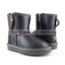 UGG KIDS ONE ZIP METALLIC GREY