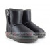 UGG KIDS ONE ZIP METALLIC GREY