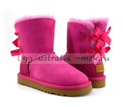 UGG KIDS TODDLERS BAILEY BOW II PINK