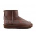 UGG MEN CLASSIC MINI ZIP ROCK METALLIC CHOCOLATE