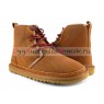 UGG MEN HARKIEY WATERPROOF BOMBER CHESTNUT