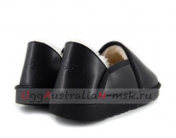 UGG MEN SLIP-ON KENTON METALLIC BLACK