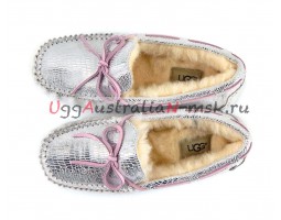 UGG DAKOTA SPARKLE SILVER