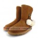 UGG BAILEY BUTTON POM CHESTNUT