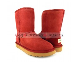 UGG CLASSIC II SHORT SCARLET