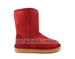 UGG CLASSIC II SHORT SCARLET