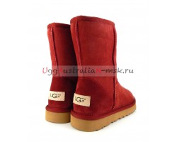 UGG CLASSIC II SHORT SCARLET