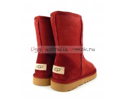 UGG CLASSIC II SHORT SCARLET