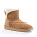 UGG CLASSIC MINI CUFF CHESTNUT