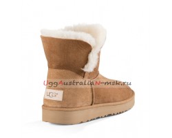 UGG CLASSIC MINI CUFF CHESTNUT