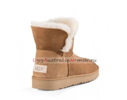 UGG CLASSIC MINI CUFF CHESTNUT