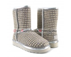 UGG CLASSIC SHORT PEARL WHITE