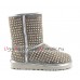 UGG CLASSIC SHORT PEARL WHITE