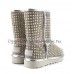 UGG CLASSIC SHORT PEARL WHITE