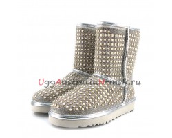 UGG CLASSIC SHORT PEARL WHITE