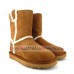 UGG CLASSIC SHORT TOP WOOL CHESTNUT