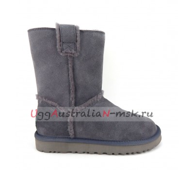 UGG CLASSIC SHORT TOP WOOL GREY