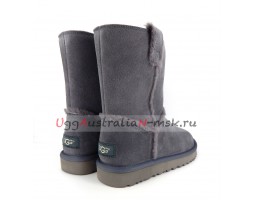 UGG CLASSIC SHORT TOP WOOL GREY