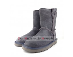 UGG CLASSIC SHORT TOP WOOL GREY