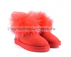 UGG IRINA FUR GUN II RED