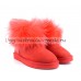 UGG IRINA FUR GUN II RED