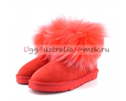 UGG IRINA FUR GUN II RED