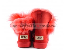 UGG IRINA FUR GUN II RED