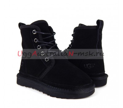 UGG KIDS BOOTS HARKLEY BLACK