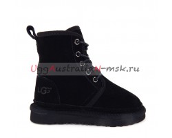 UGG KIDS BOOTS HARKLEY BLACK