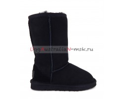 UGG KIDS CLASSIC II TALL BLACK