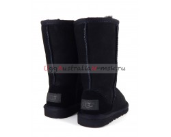 UGG KIDS CLASSIC II TALL BLACK