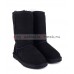 UGG KIDS CLASSIC II TALL BLACK