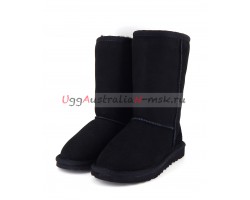 UGG KIDS CLASSIC II TALL BLACK