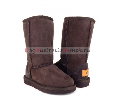 UGG KIDS CLASSIC II TALL CHOCOLATE