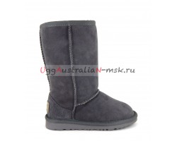 UGG KIDS CLASSIC II TALL GREY