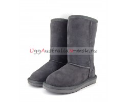 UGG KIDS CLASSIC II TALL GREY