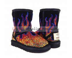 UGG KIDS JEREMY SCOTT BLACK