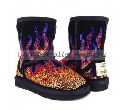 UGG KIDS JEREMY SCOTT BLACK