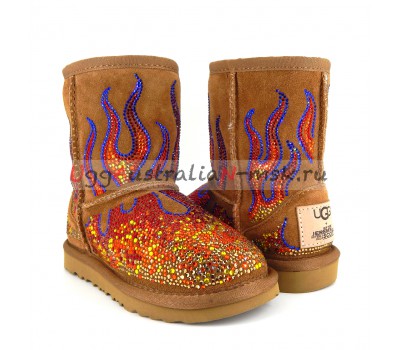 UGG KIDS JEREMY SCOTT CHESTNUT