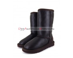 UGG KIDS METALLIC II TALL CHOCOLATE