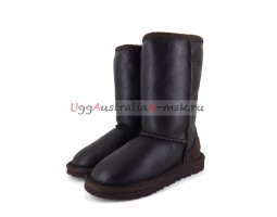 UGG KIDS METALLIC II TALL CHOCOLATE