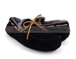 UGG MEN MOCCASINS OLSEN BLACK