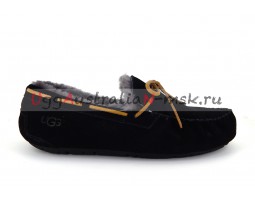 UGG MEN MOCCASINS OLSEN BLACK