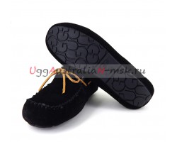 UGG MEN MOCCASINS OLSEN BLACK