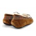 UGG MEN MOCCASINS OLSEN CHESTNUT