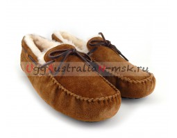 UGG MEN MOCCASINS OLSEN CHESTNUT