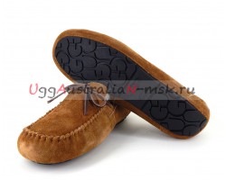 UGG MEN MOCCASINS OLSEN CHESTNUT