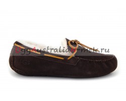 UGG MEN MOCCASINS OLSEN CHOCOLATE