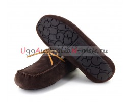 UGG MEN MOCCASINS OLSEN CHOCOLATE