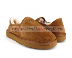 UGG MEN SLIP-ON KENTON CHESTNUT